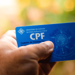 Close-up of a CPF card with the words "CPF Contribution Rate 2024" overlaid in bold text.